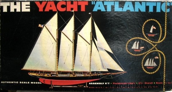 ITC 1/96 The Yacht Atlantic, 3719-498 plastic model kit